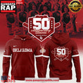 Oklahoma Sooners Softball 50th Anniversary Limited All Over Print Hoodie