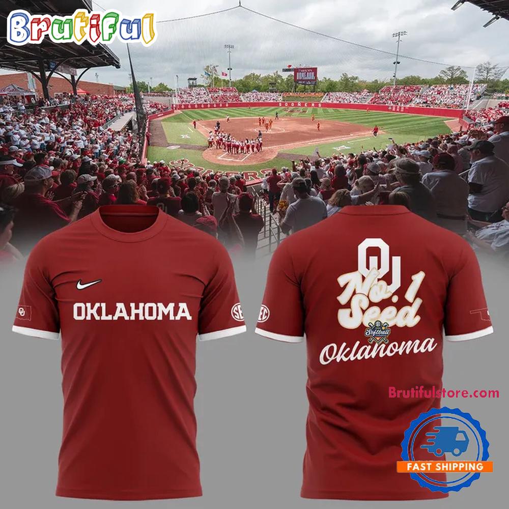 Oklahoma Sooners Softball NO 1 SEED Hoodie T-Shirt