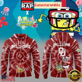 Oklahoma Sooners SpongeBob SquarePants All Over Print Hoodie