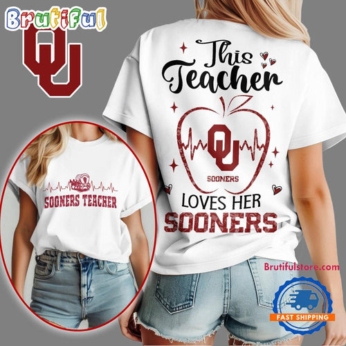 Oklahoma Sooners Teacher Appreciation Month Vintage T Shirt