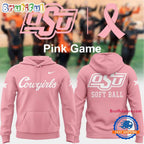 Oklahoma State Cowgirls Softball 2026 Pink Uniform Limited Edition Hoodie T-Shirt