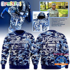 Old Dominion Monarchs Lieutenant Colonel Brandon Shah Hoodie T-Shirt