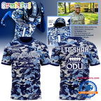 Old Dominion Monarchs Lieutenant Colonel Brandon Shah Hoodie T-Shirt