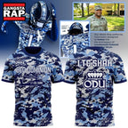 Old Dominion Monarchs Lieutenant Colonel Brandon Shah Hoodie T-Shirt