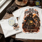 Old Forester Harley-Davidson Skeleton Rider White T-Shirt
