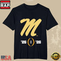 Ole Miss Football Official 2025-2026 College Football T Shirt