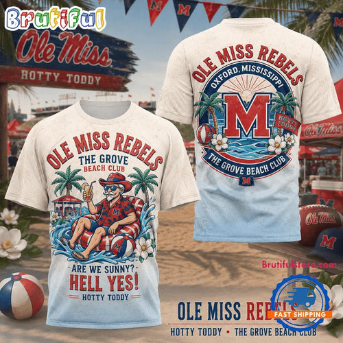Ole Miss Rebels 2026 NCAA Summer Limited Edition 3D T Shirt
