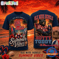 Ole Miss Rebels 2026 NCAA Summer Vibes Limited Edition 3D T Shirt