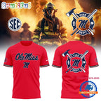 Ole Miss Rebels Baseball x Firefighter Appreciation Night 3D Print Hoodie T-Shirt