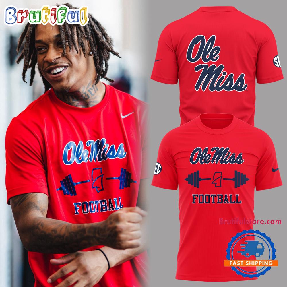 Ole Miss Rebels Football Back To Work For The Summer Hoodie T-Shirt