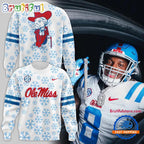 Ole Miss Rebels Icy White Uniform 2025 Hoodie T-Shirt