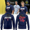 Ole Miss Rebels Jesus Won Blue Hoodie