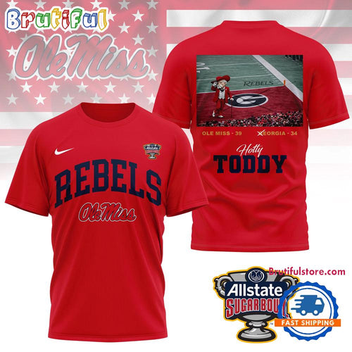 Ole Miss Rebels NCAA CFB Quarterfinal Game Winners Special New 3D Shirt