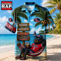 Ole Miss Rebels NCAA No Work No Stress Hawaiian Shirt