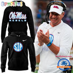 Ole Miss Rebels Special Edition Coach Lane Kiffin Black Hoodie