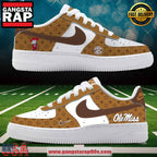 Ole Miss x Louis Vuitton Limited Edition Air Force 1 Running Sneakers Shoes