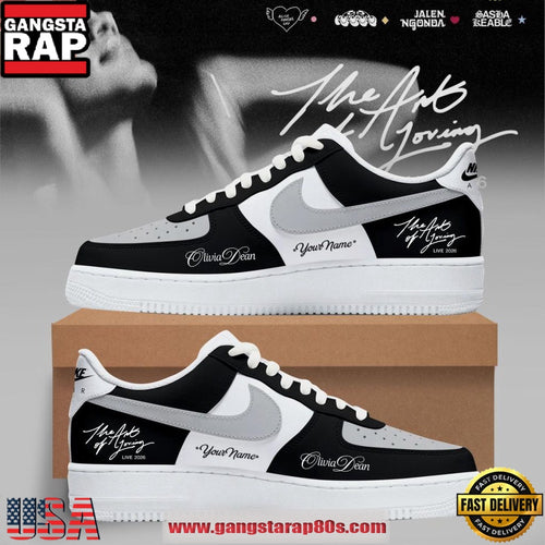 Olivia Dean The Art of Loving Live 2026 Custom Nike Air Force 1 Sneakers Shoes