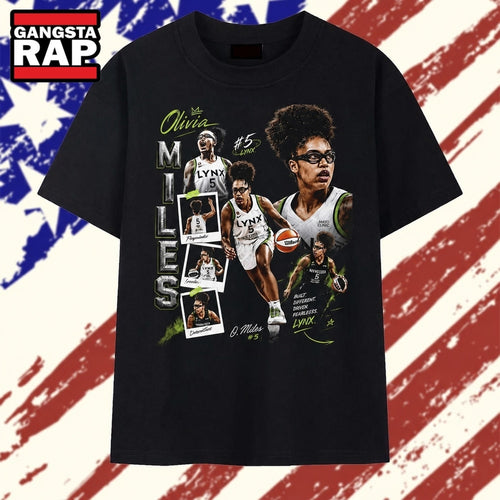 Olivia Miles #5 Minnesota Lynx Built Different Vintage T Shirt