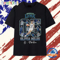 Olivia Miles #5 Minnesota Lynx Signature Number Collage T Shirt