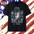 Olivia Miles #5 Minnesota Lynx Signature Number Collage T Shirt