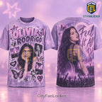 Olivia Rodrigo Feel It All Purple T-Shirt