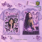 Olivia Rodrigo Feel It All Purple T-Shirt