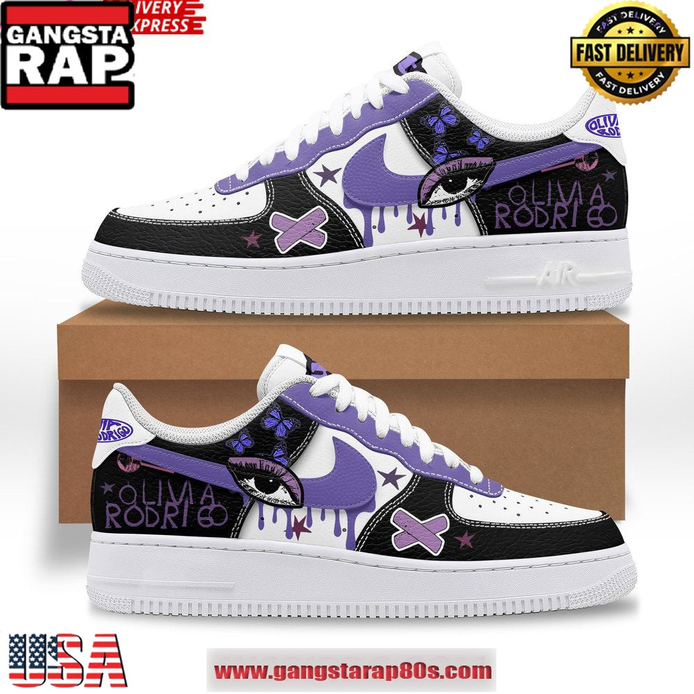 Olivia Rodrigo Guts Special Edition Air Force 1 Sneakers Shoes