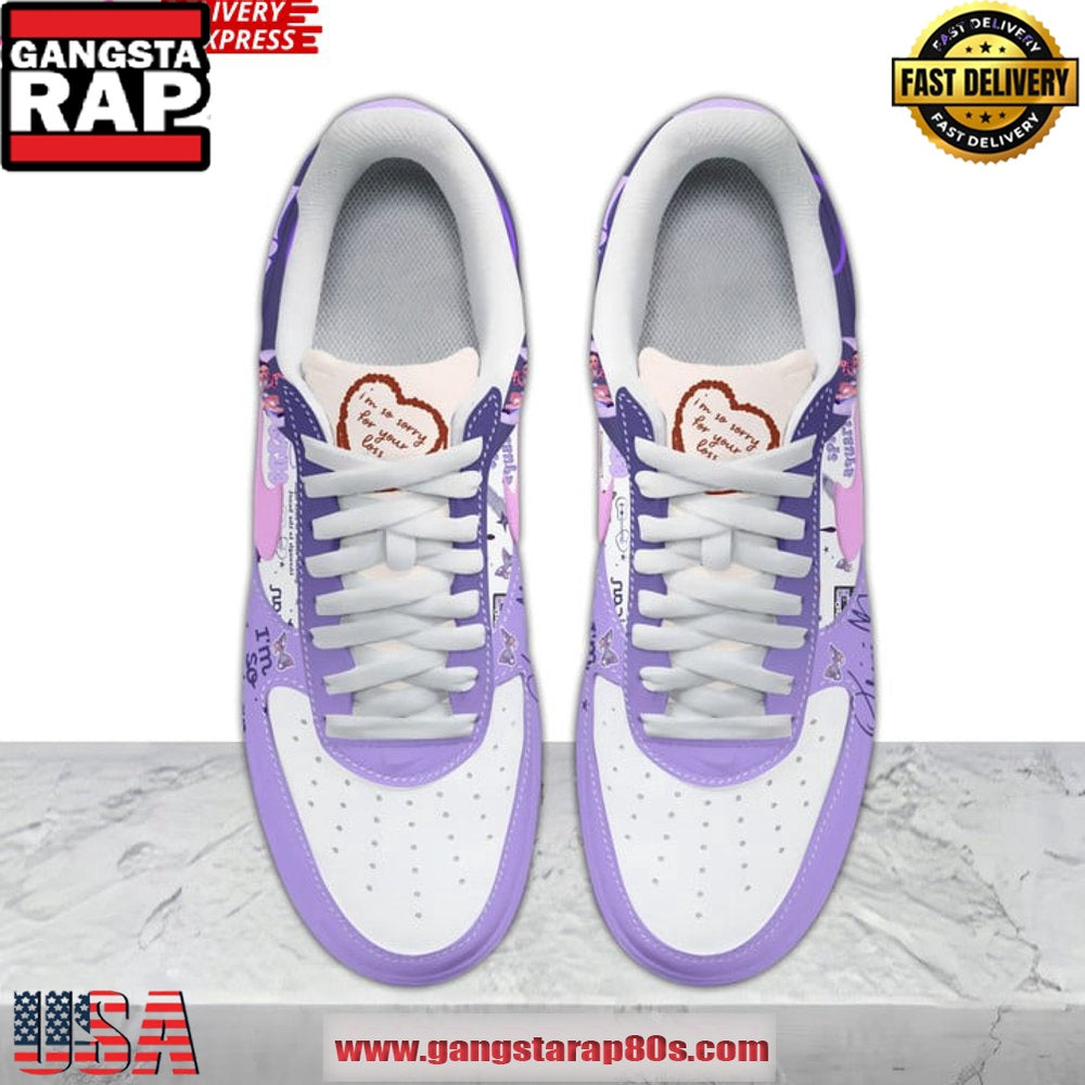 Olivia Rodrigo Limited Edition Air Force 1 Sneaker Sneakers Shoes