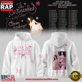 Olivia Rodrigo The Unraveled Tour 2026 White Hoodie