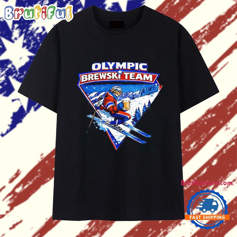 Olympic Brewski team beer T Shirt