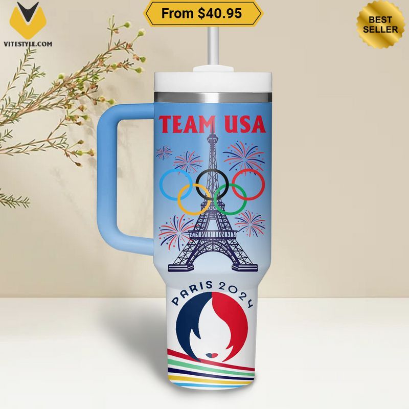 Olympic Paris 2024 Team USA CUSTOM Stanley Tumbler