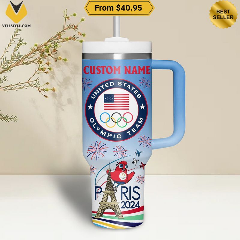 Olympic Paris 2024 Team USA CUSTOM Stanley Tumbler