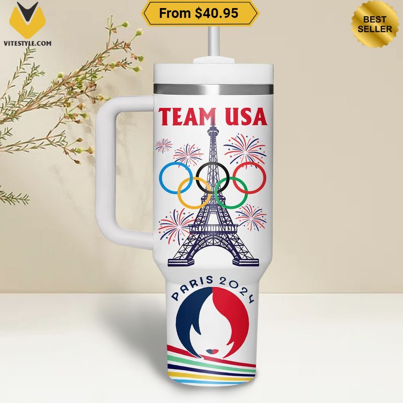Olympic Paris 2024 Team USA CUSTOM Stanley Tumbler