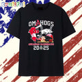 OmaHogs Arkansas Razorbacks Baseball 2025 Mascot T Shirt