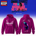 Omar Courtz Por Si Manana No Estoy Tour Signature Pink Design Hoodie