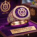 Omega Psi Phi Fraternity Premium Father’s Day Ring