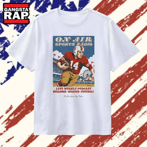 On Air State Fair San Francisco 49ers No 14 Vintage Poster T Shirt