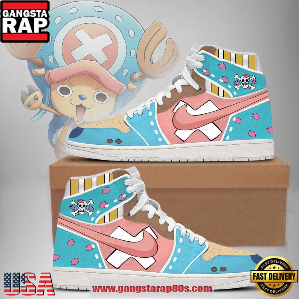 One Piece Chopper Limited Edition Nike Air Jordan 1 Sneakers Shoes