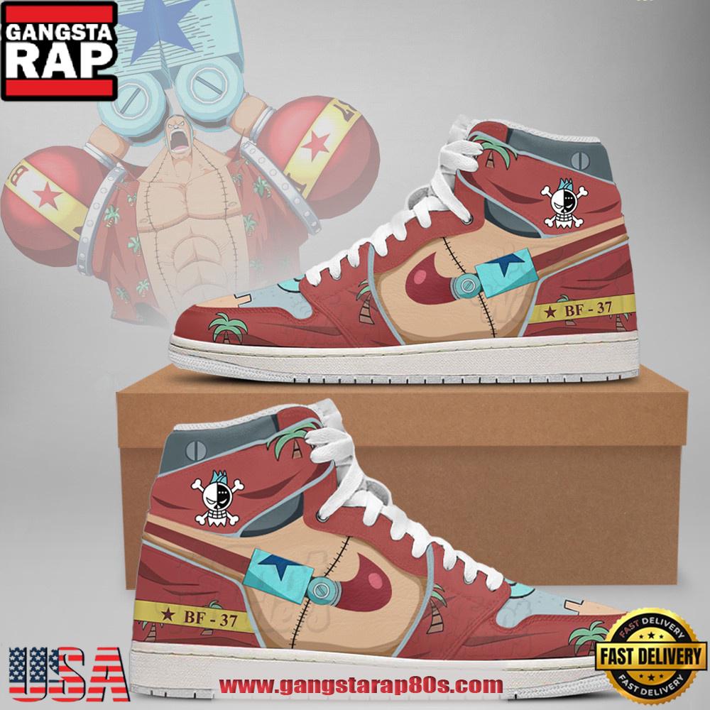 One Piece Franky Limited Edition Nike Air Jordan 1 Sneakers Shoes