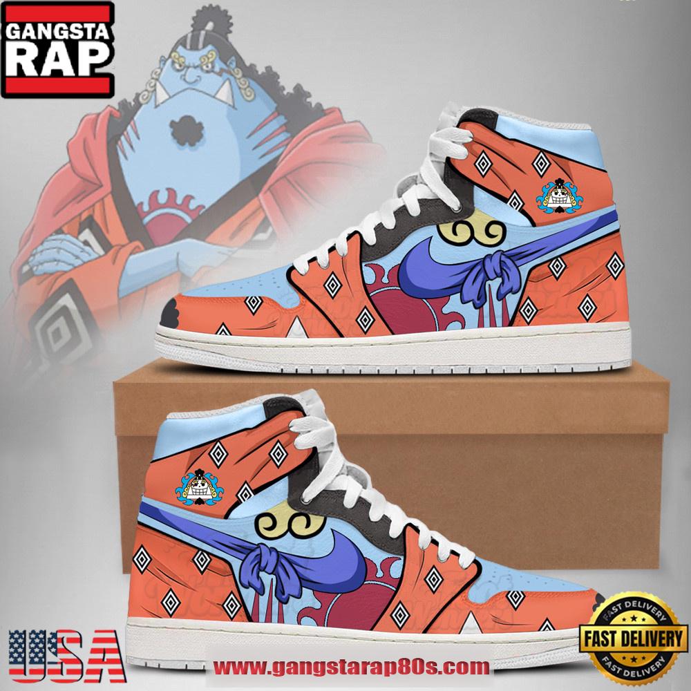One Piece Jinbe Limited Edition Nike Air Jordan 1 Sneakers Shoes