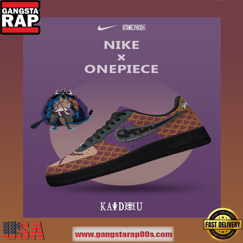 One Piece Kaidou Nike Air Force 1 Sneakers Fan Shoes