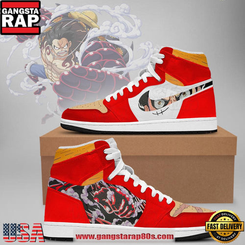 One Piece Luffy Limited Edition Nike Air Jordan 1 Sneakers Shoes