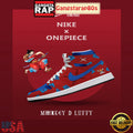 One Piece Monkey D. Luffy V.5 Nike Air Jordan 1 High-Top Shoes