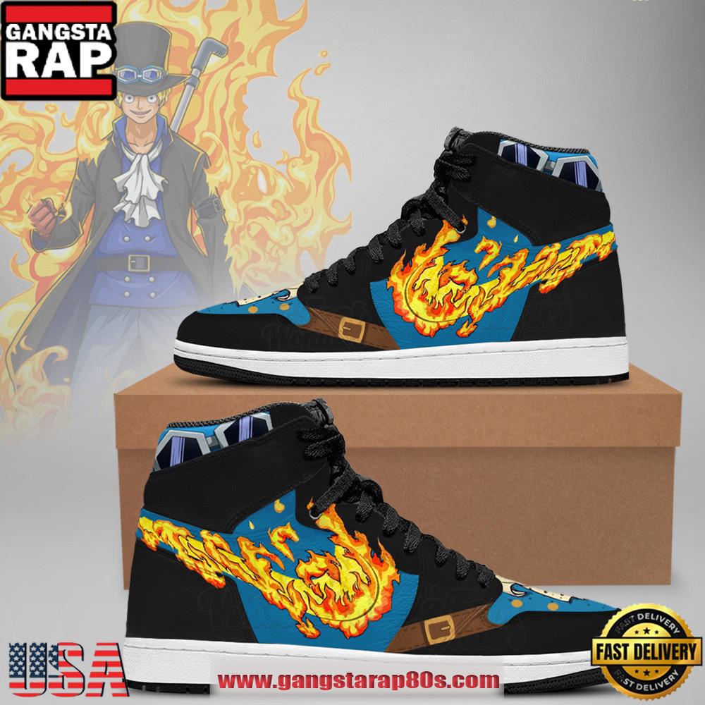One Piece Sabo Limited Edition Nike Air Jordan 1 Sneakers Shoes