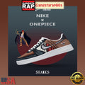 One Piece Shanks Nike Air Force 1 Sneakers Shoes