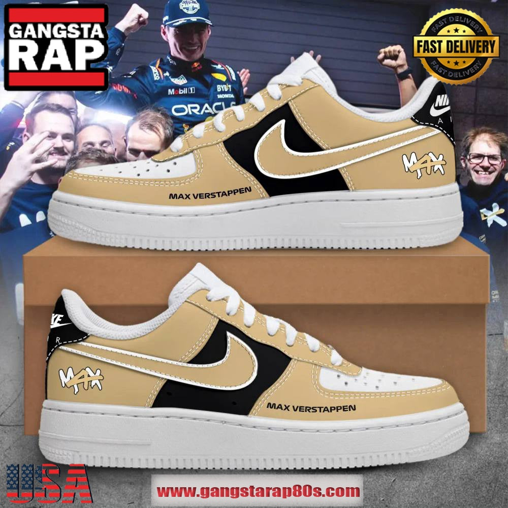 Oracle Red Bull Racing 2024 Max Verstappen Air Force 1 Running Sneakers Shoes