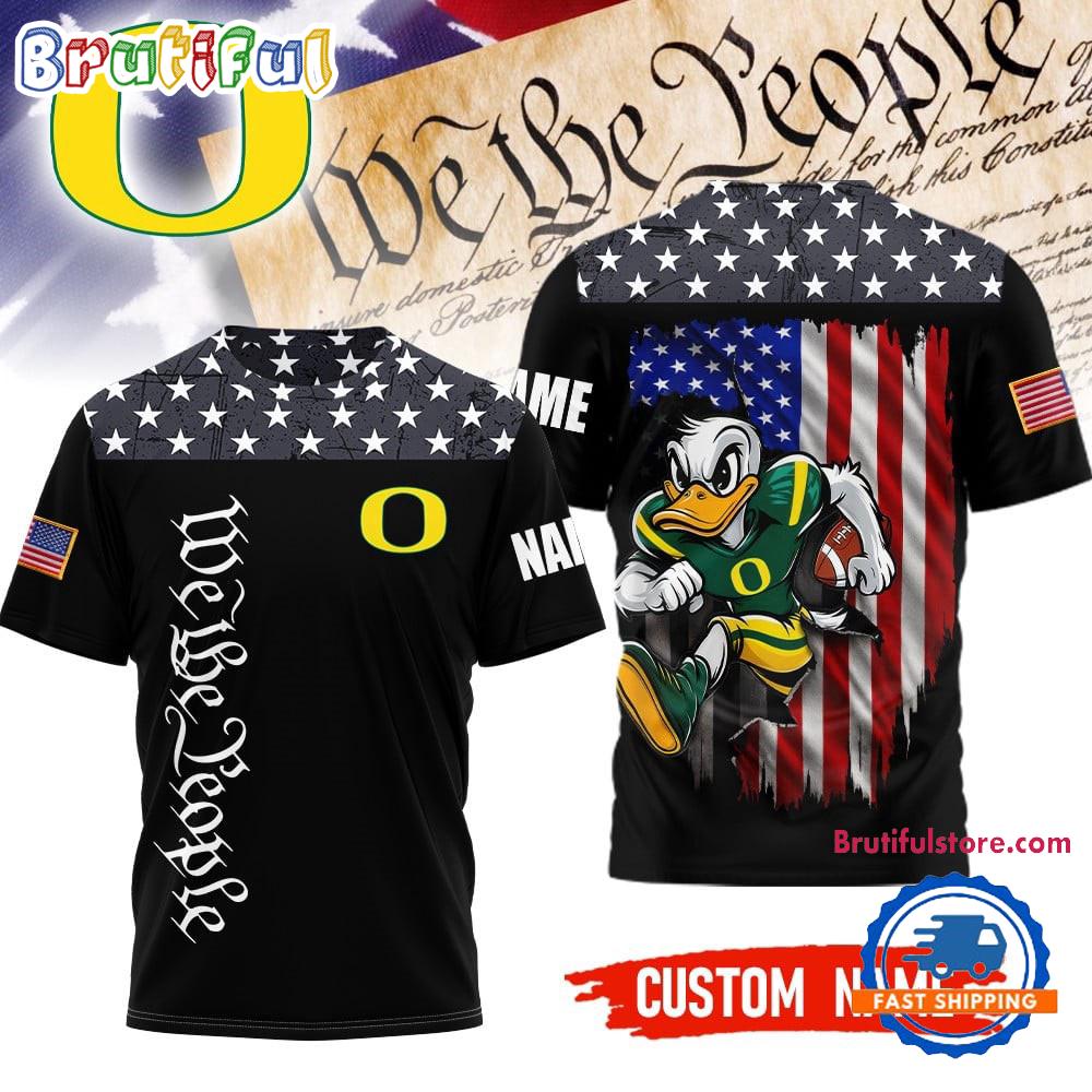 Oregon Ducks 2025 NCAA We The People Limited Edition 3D Shirt