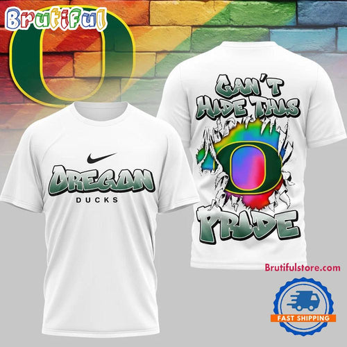 Oregon Ducks 2026 NCAA Pride Month Limited Edition 3D Shirt