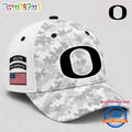 Oregon Ducks 2026 NCAA Veterans Salute To Service Camo Classic Cap