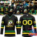Oregon Ducks 2026 PFP Bend Outdoor Classic Hockey Jerseys